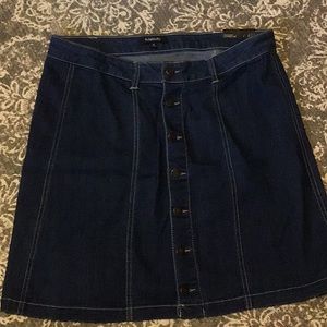 NWT denim mini skirt